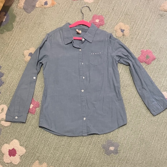 Plaid Kids Shirts Set - Pink, Purple, Blue - Picture 2 of 4